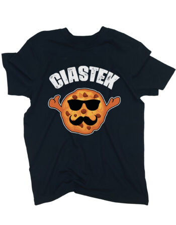 koszulka ciastek czarna
