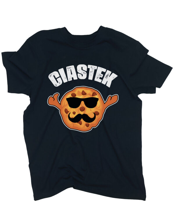 koszulka ciastek czarna