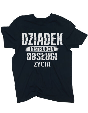 koszulka dzień dziadka instrukcja czarna