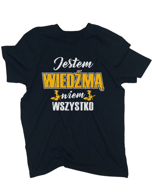 koszulka jestem wiedźmą czarna