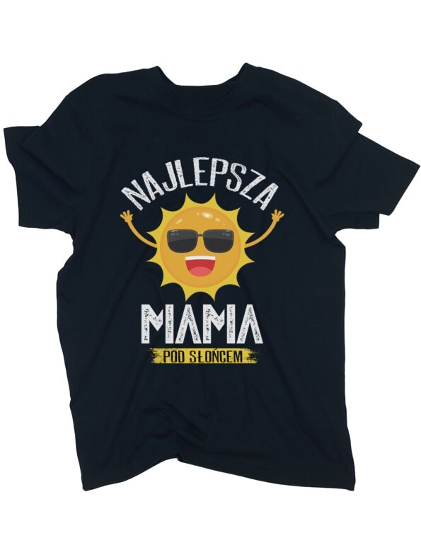 koszulka najlepsza mama czarna