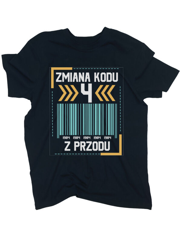 tshirt zmiana kodu 40 czarna