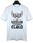 koszulka-50-lat-rzezbilem-biala