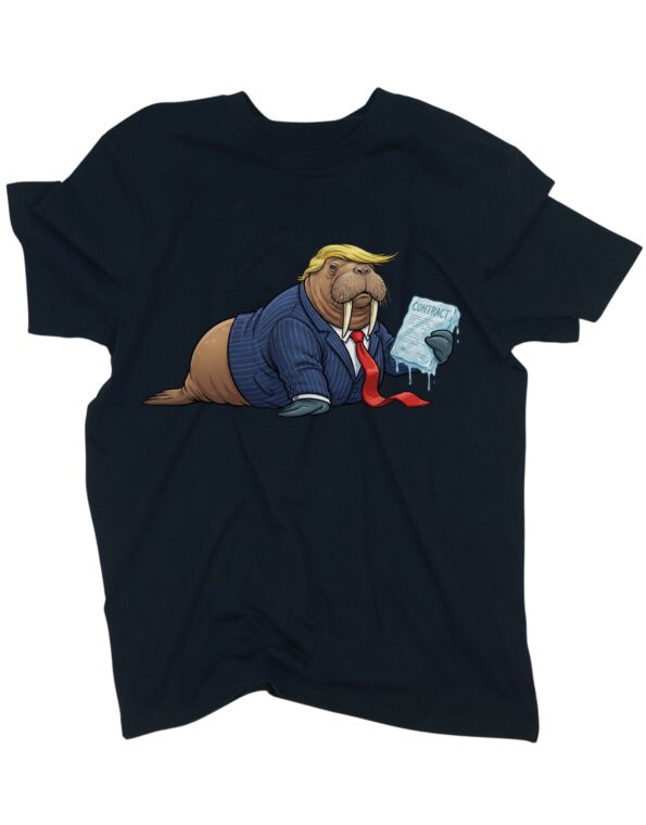Koszulka Grenlandia Trump Mors Czarna