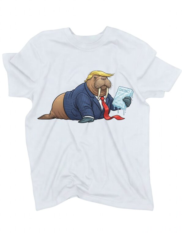 Koszulka Grenlandia Trump Mors Biała