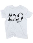 koszulka-ask-my-assistant-biala