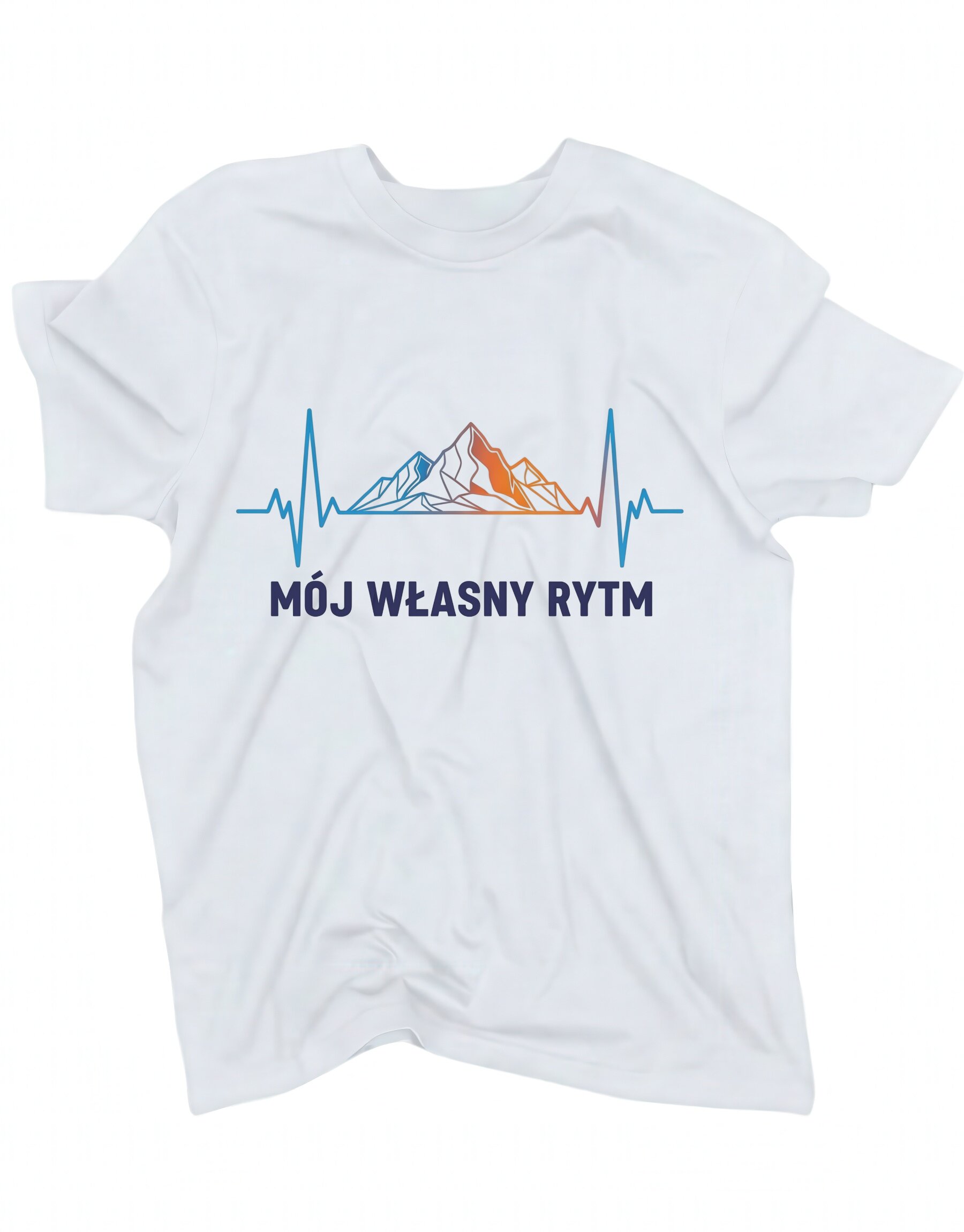 koszulka-biegacz-moj-wlasny-rytm-biala koszulka biegacz moj wlasny rytm biala