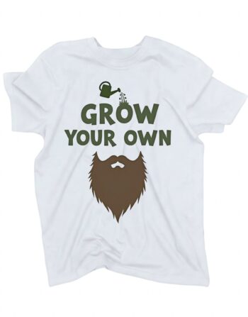 koszulka broda grow your own biala