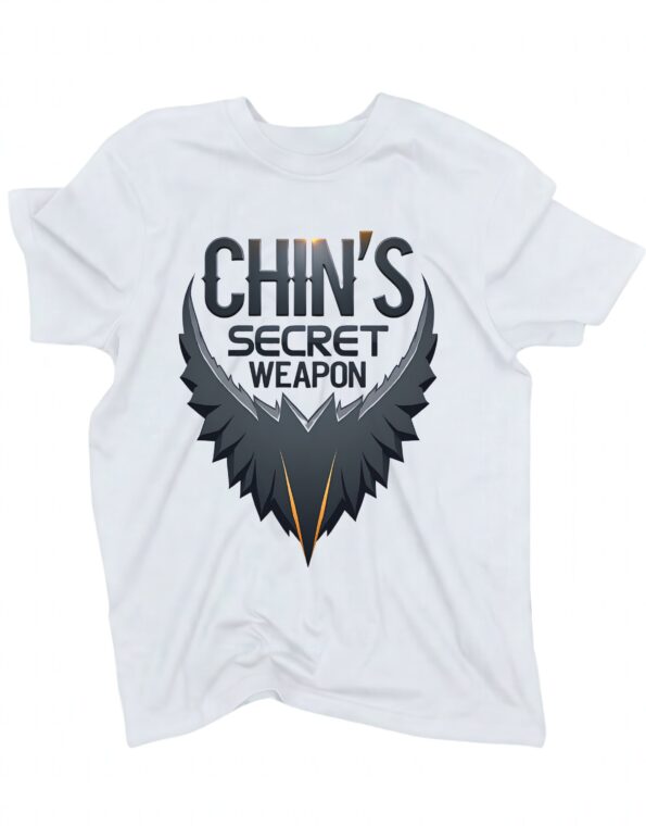 koszulka brodacz chin’s secret weapon biala