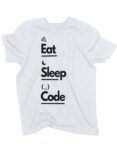 koszulka-eat-sleep-code-biala