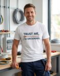 koszulka-elektryk-i’m-grounded-biala