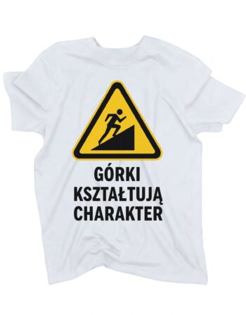 koszulka gorki ksztaltuja charakter biala