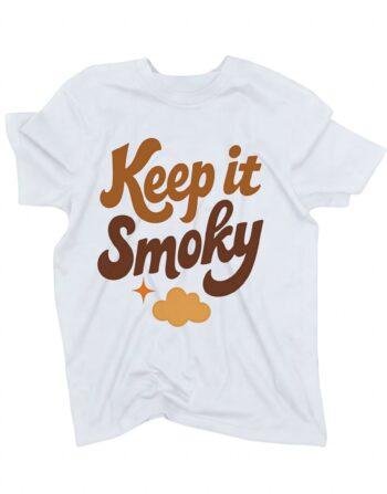 koszulka grill keep it smoky biala