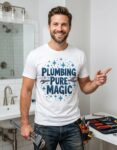koszulka-plumbing-pure-magic-biala