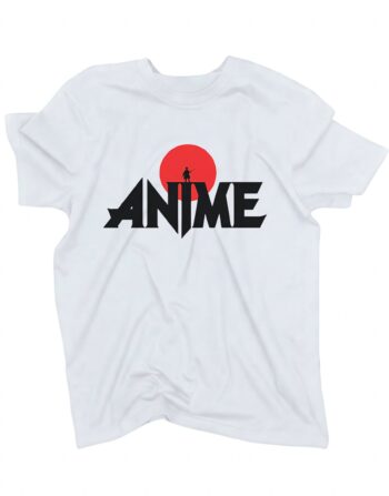 koszulka japonia anime biala