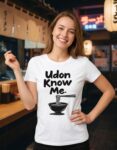 koszulka-udon-know-me-biala