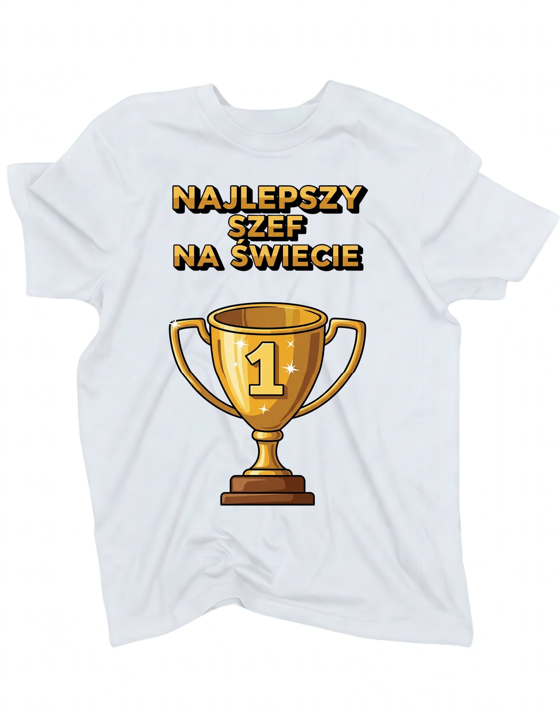 koszulka-najlepszy-szef-na-swiecie-biala koszulka najlepszy szef na swiecie biala