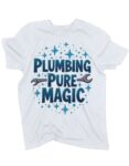 koszulka-plumbing-pure-magic-biala