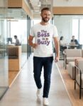 koszulka-the-boss-is-busy-biala