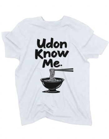 koszulka udon know me biala